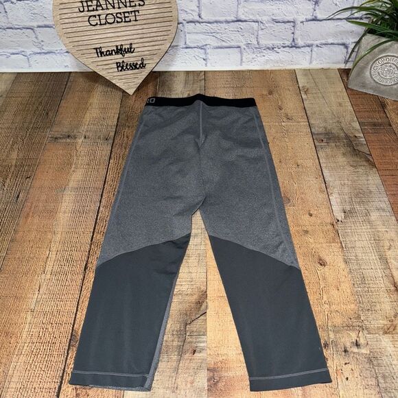 NIKE PRO WOMEN'S LEGGING TIGHT WORKOUT PANTS GREY M - Picture 9 of 11